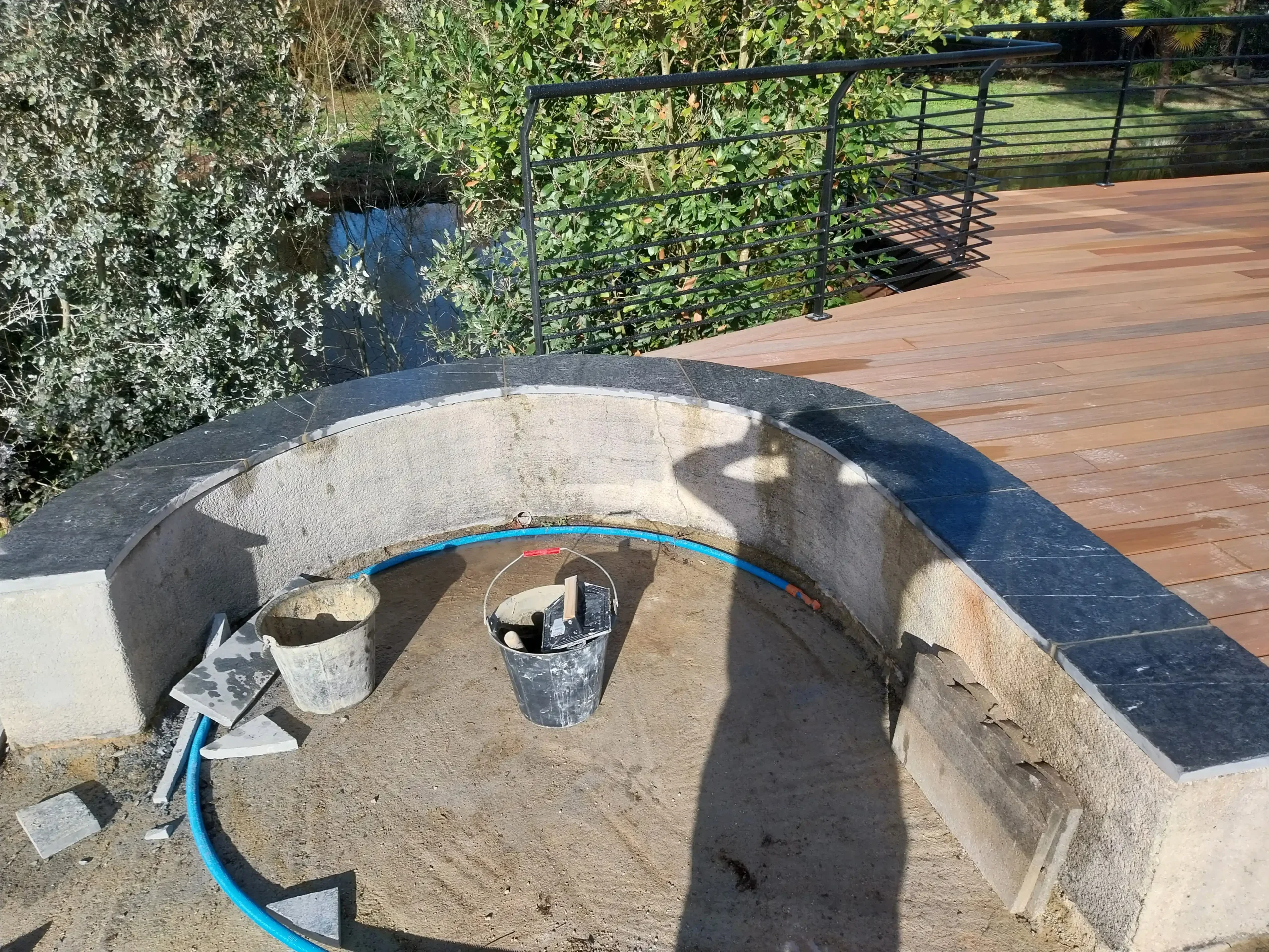 Réalisation parement décoratif, Brochard Renov, maçon à Aizenay